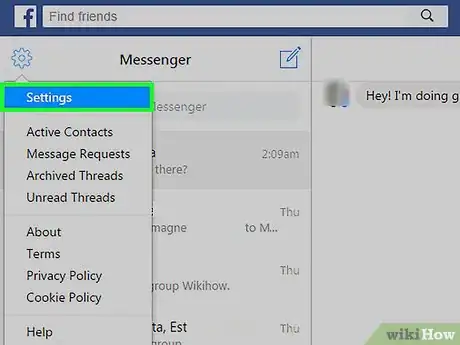 Image intitulée Hide "Active Now" on Facebook Messenger Step 9